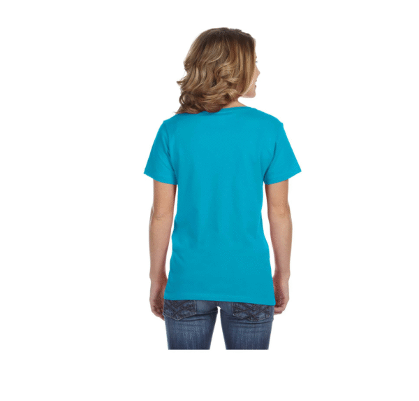 Gildan Ladies' SoftStyle T-Shirt G64VL - Image 3